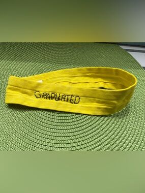 Yellow 'Graduated' Headband